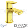 Ideal Standard Connect Air Concept Air Brushed Gold Slim Pillar Tap Spare Parts